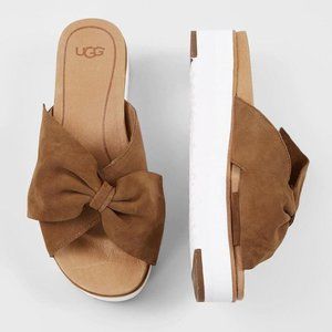 UGG Joan Tan Slide Bow Sandal